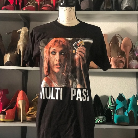The Fifth Element Tops - THE FIFTH ELEMENT | Multi Pass Graphic Tee